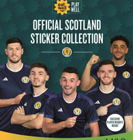 Official Scotland Sticker Collection M and S swaps